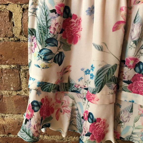 Parker Ruffle Racerback Dress in Mellow Meadow - Picture 4 of 11